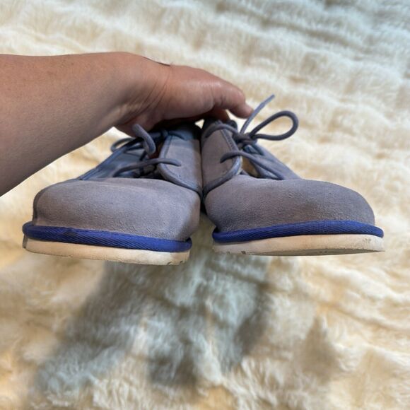 UGG Pure Mens Light Blue Ankle Shoe Suede Lining 100% Wool S/N 1016680 Size 13 main image 5
